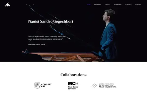 sandrogegechkori.com - Georgian pianist official page